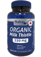 Organic Milk Thistle 250mg - 60 + 15 V-Caps BONUS