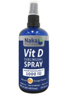 Platinum Pro Vit D Sublingual Spray 1,000iu (Natural Orange) - 100ml
