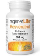 RegenerLife Resveratrol 500mg - 60 V-Caps