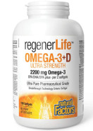 RegenerLife Ultimate Strength Omega-3 With Vitamin D - 150 Softgels