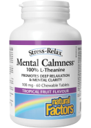 Stress-Relax Mental Calmness - 60 Chew Tabs