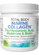 Total Body Marine Collagen With Hyaluronic Acid Glutamine & Biotin (Unflavoured) - 135g