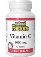 Vitamin C 1,000mg Time Release - 90 Tabs
