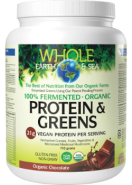 Whole Earth & Sea Pure Food Fermented Organic Protein & Greens (Organic Chocolate) - 710g