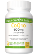 Active CoQ10 100mg (+Org. MCT Oil Base & Black Pepper) - 30 Softgels