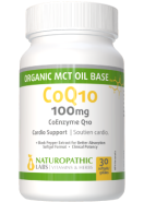 Active CoQ10 100mg (+Org. MCT Oil Base & Black Pepper) - 30 Softgels