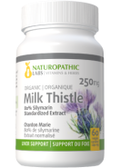 Milk Thistle (Organic) 250mg 80% Sylmarin - 60 V-Caps 