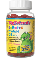 Big Friends Vitamin D3 600iu (Strawberry) - 60 Gummies