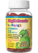 Big Friends Vitamin D3 600iu (Strawberry) - 60 Gummies