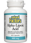 Alpha Lipoic Acid 400mg - 60 Caps
