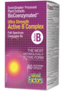 BioCoenzymated Ultra Strength Active B-Complex - 60 V-Caps
