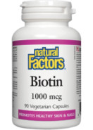 Biotin 1,000mcg - 90 V-Caps