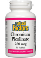 Chromium Picolinate 250mcg - 90 Tabs