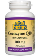 Coenzyme Q10 100mg - 120 Softgels