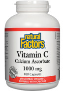 Vitamin C (Calcium Ascorbate) 1,000mg - 180 Caps