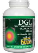 DGL (Deglycyrrhizinated Licorice Root) - 180 Chew Tabs
