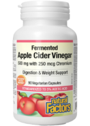 Fermented Apple Cider Vinegar With Chromium - 90 V-Caps