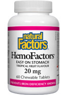 HemoFactors 20mg (Tropical Fruit) - 60 Chew Tabs