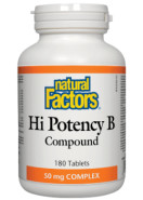 Hi Potency B Compound 50mg - 180 Tabs