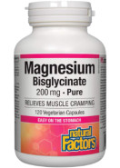 Magnesium Bisglycinate 200mg Pure - 120 V-Caps
