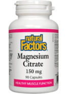 Magnesium Citrate 150mg - 90 Caps