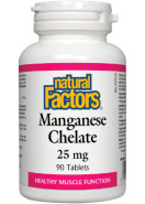 Manganese Chelate 25mg - 90 Tabs
