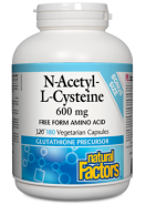 N-Acetyl-L-Cysteine (NAC) 600mg - 180 V-Caps