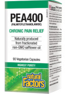 PEA400 (Palmitoylethanolamide) - 90 V-Caps