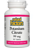 Potassium Citrate 99mg - 90 Tabs