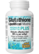 Glutathione Lipomicel Matrix 300mg - 60 Softgels