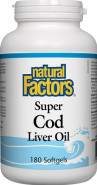 Super Cod Liver Oil - 180 Softgels