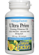 Ultra Prim Evening Primrose Oil 500mg - 90 Softgels