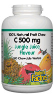 Vitamin C 500mg (Jungle Juice) Chewable - 90 Wafers