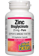 Zinc Bisglycinate 25mg - 120 V-Caps