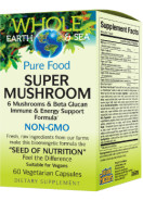 Whole Earth & Sea Pure Food Super Mushroom - 60 V-Caps
