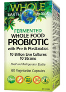 Whole Earth & Sea Fermented Whole Food Probiotic - 60 V-Caps