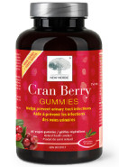 Cran Berry Gummies (Sour Cherry) - 60 Vegan Gummies
