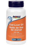 Cod Liver Oil 650mg - 100 Softgels