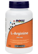 L-Arginine 500mg Free Form - 100 Caps
