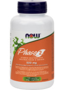 Phase 2 White Kidney Bean Extract 500mg - 120 V-Caps