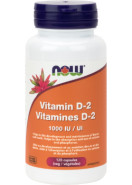 Vitamin D2 1,000iu (Vegan) - 120 V-Caps