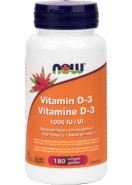Vitamin D3 1,000iu - 180 Softgels