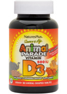 Animal Parade Vitamin D3 500iu (Black Cherry) - 90 Chew Tabs