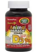 Animal Parade Vitamin D3 500iu (Sugar Free Black Cherry) - 90 Chew Tabs