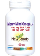 Merry Mind Omega-3 1,000mg EPA / 100mg DHA - 30 Softgels