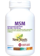 MSM (Methylsulfonylmethane) 850mg - 90 V-Caps