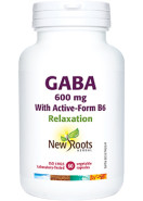 GABA With Vitamin B-6 600mg - 60 V-Caps