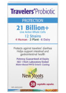 Travelers Probiotic (21 Billion) - 30 V-Caps