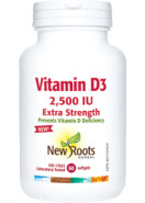 Vitamin D3 2,500iu Extra Strength - 60 Softgels