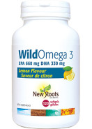 Wild Omega-3 EPA660 / DHA330 (Lemon Flavour) - 120 Softgels